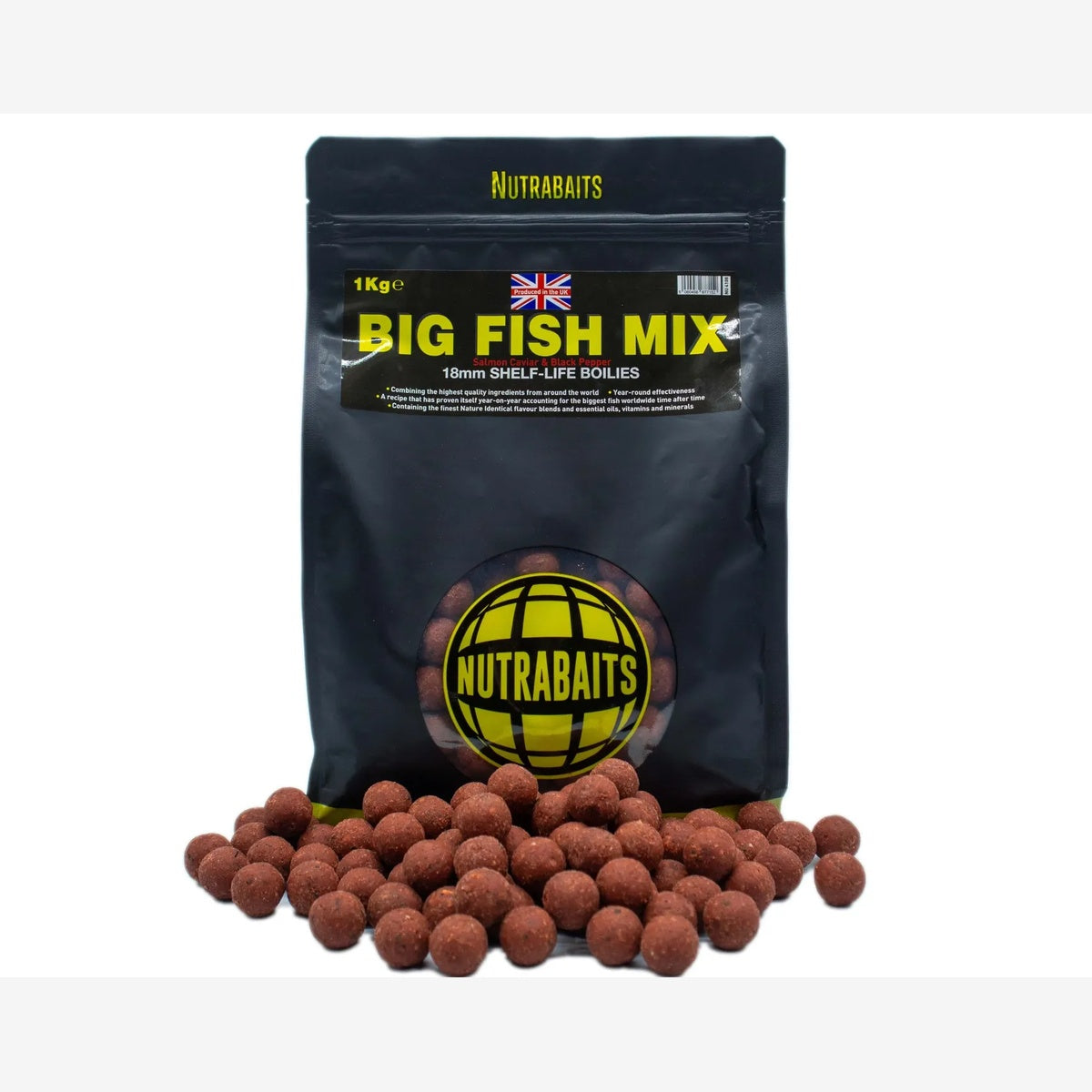 Nutrabaits Big Fish Mix Shelf Life Boilies 1kg