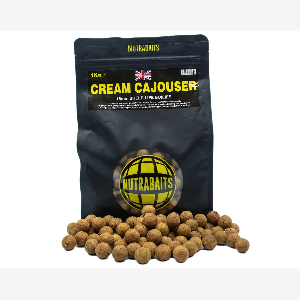Nutrabaits Cream Cajouser Shelf Life Boilies 1kg