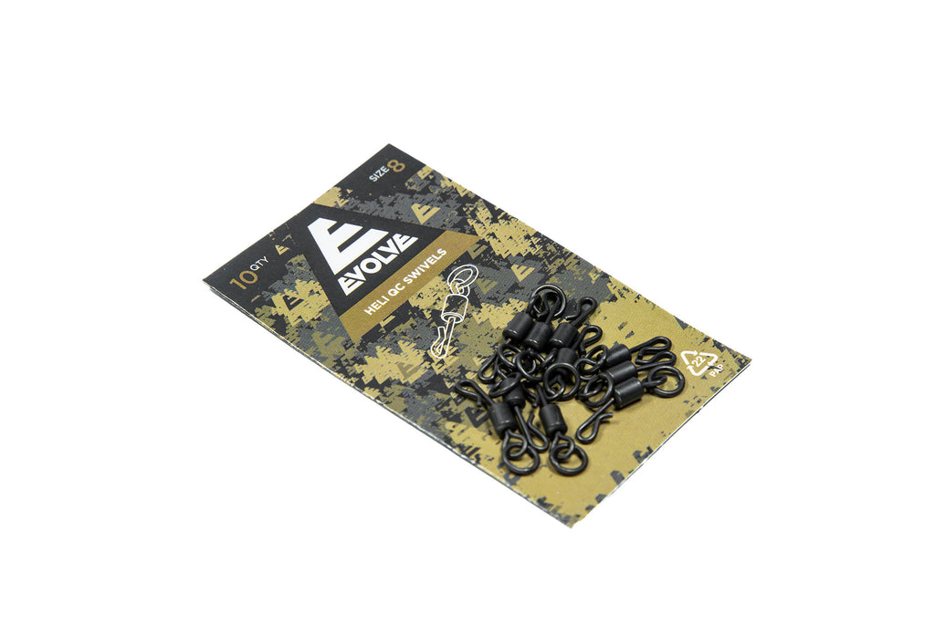 Evolve Heli QC Swivels - Size 8