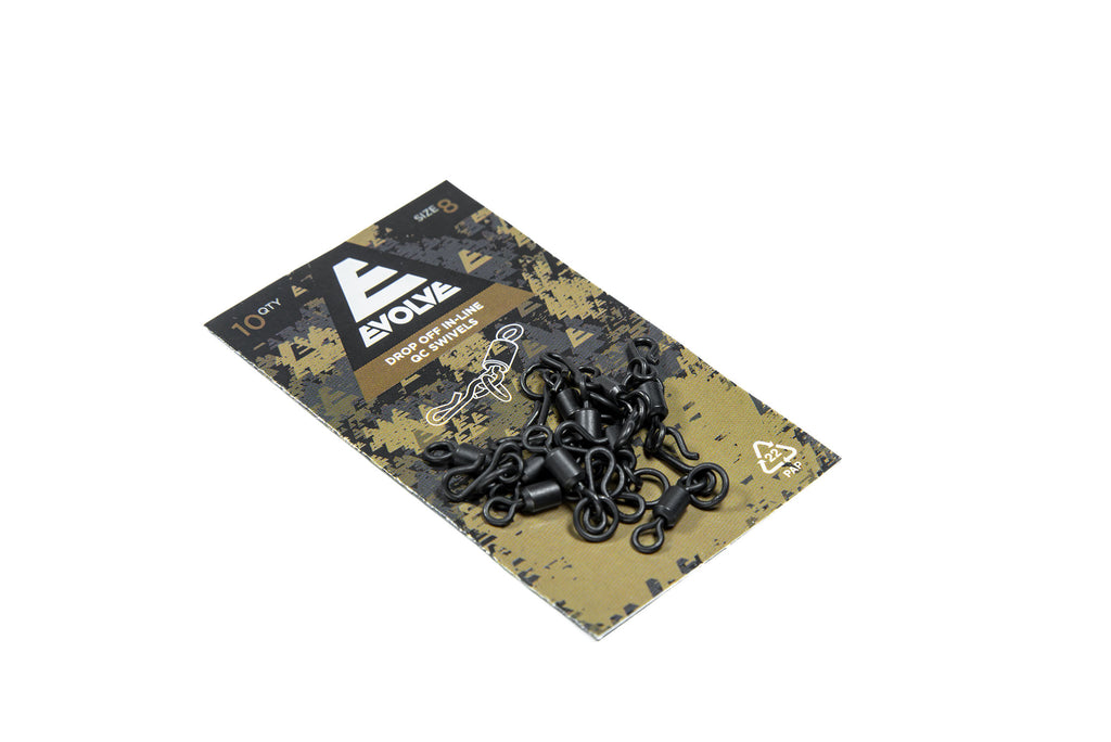 Evolve Drop Off In-Line QC Swivels - Size 8